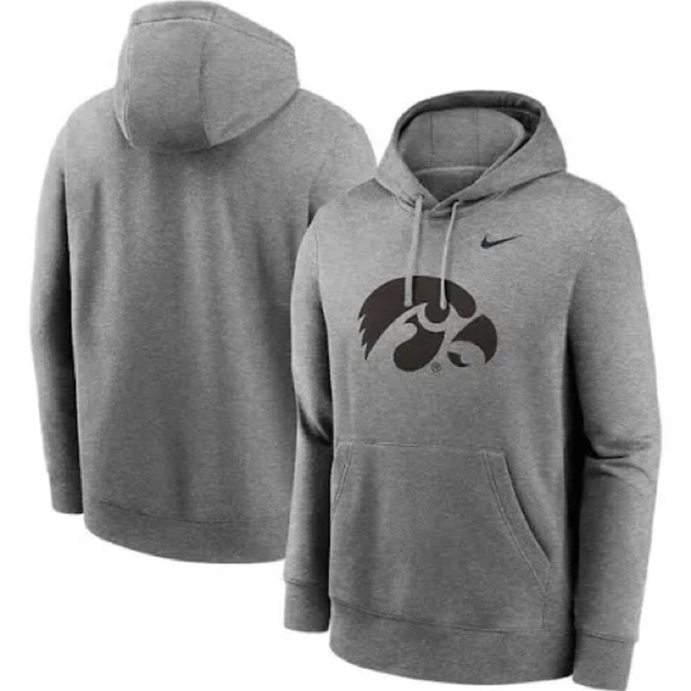 Nike University of Iowa Hawkeye logo sweatshirt